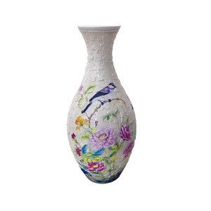 Vase <span class=keywords><strong>puzzle</strong></span> 3D, jouet décoratif pour arrangement floral dans le salon, design haut de gamme, décoration créative pour la maison, cadeau - Product Image 5