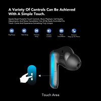 MINISO MS110 AI Translator Headphones V6.0 Earplug Nirkabel Latensi Sangat Rendah Gaming LED Earplug Tahan Lama