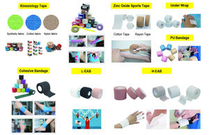 Benda Elastica Autoadesiva in Tessuto Non Tessuto con Colla al Lattice 7,5cm*4,5m per Sport - Product Image 6