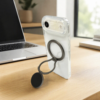 Support de téléphone magnétique ultra-fin FGX, flexible, réglable en hauteur pour tableau de bord, lit, bureau - Support en alliage d'aluminium compatible