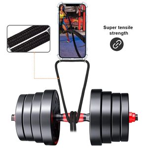 Transparent TPU Longe Collier Sangle Bandoulière Téléphone étui pour <span class=keywords><strong>iphone</strong></span> 16 15 14 13 12 <span class=keywords><strong>11</strong></span> Pro Max X XS XR 7 8 Plus SE 2020 - Product Image 2