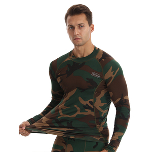 Ropa Interior Térmica de Camuflaje para Hombre DF ESDY 174, Poliéster y Elastano, Cálida para las Cuatro Estaciones - Product Image 3