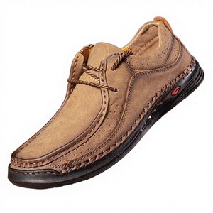 Zapatos Deportivos de Microfibra para Hombre, Talla Grande, Primavera-Otoño, Casuales, con Cordones, Hechos a Mano, Forro de Malla Transpirable, Suela de Goma - Product Image 3