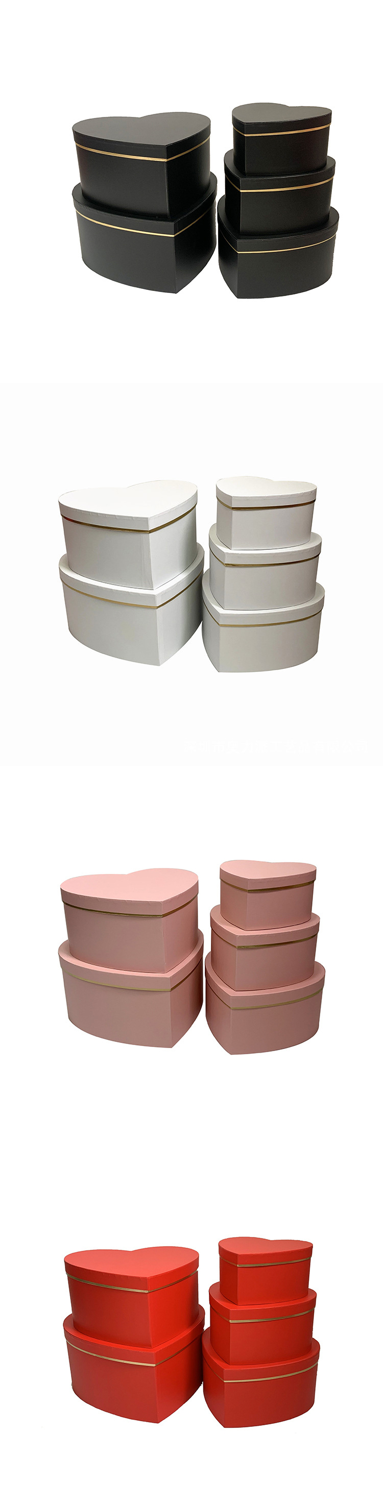 wholesale heart shaped roses bouquets gift box set paper cardboard preserved soap florist cajas para flores y amor flowers boxes