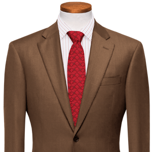 Nouvelle tendance costumes pour hommes <span class=keywords><strong>marron</strong></span> <span class=keywords><strong>foncé</strong></span> à simple boutonnage blazer pour hommes de Style français personnalisé costumes formels pour hommes - Product Image 2