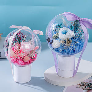 Bola de acrílico de alta transparencia en caja rosas eternas para graduación boda cumpleaños regalo <span class=keywords><strong>del</strong></span> Día de Acción de Gracias - Product Image 5