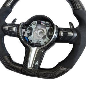 Volante de fibra de carbono para <span class=keywords><strong>BMW</strong></span> Serie 3 <span class=keywords><strong>E46</strong></span> M3 E 46 m 316i 318i 320i 323i 325i 328i 330i 320d <span class=keywords><strong>330d</strong></span> 320td 316ti 318ti - Product Image 4