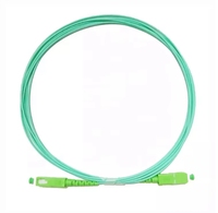 Cordon de raccordement fibre optique SC APC blanc 3mm G657a2 1.5m 2m 3m 3.5m longueurs jarretière optique et fibre Jarretière