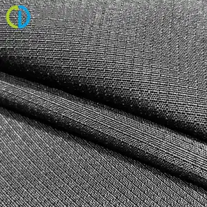 PU Coated 100% RPET Fabric Made From Recycling PET Plastic Bottle Oxford Plain Woven Dyed 300D Recycled Polyester Fabric