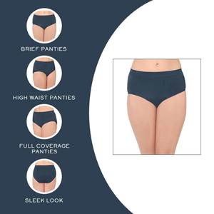 Bragas personalizables sin costuras de 3 capas con control de luz para mujer, a prueba de fugas, sin mostrar Spandex/encaje de diamantes de imitación de nailon, precio bajo - Product Image 5