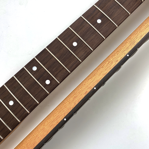 Custom 25.5" Mahogany <b>Guitar</b> Neck with Rosewood Fingerboard for TL <b>Guitar</b> Replacement - Product Image 4