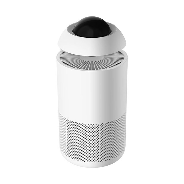 Wholesale White Hepa Filter Plastic Shell Smart Wifi Uv Restaurant Air Purifier
