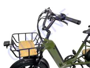QUEENE/Nouveau Design <span class=keywords><strong>20</strong></span> <span class=keywords><strong>Pouces</strong></span> Suspension Complète 48V500W 750W Vélo Électrique Dépliable Cargo E Bike - Product Image 3