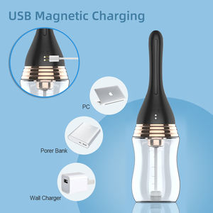 नई इलेक्ट्रिक एनीमा महिलाओं के स्वत: पानी स्प्रे योनि सफाई थरथानेवाला समलैंगिक सफाई एनीमा गुदा सेक्स खिलौना - Product Image 5