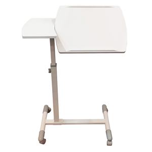 Mesa de cama superior ajustable médica móvil para Hospital, trabajo en casa, computadora de altura ajustable, elevación de pie, escritorio para computadora portátil - Product Image 1