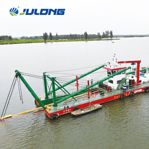 Julong Hot Bán DIESEL Cutter hút dredger động cơ hộp Số động cơ 1200m3/h Công suất <span class=keywords><strong>dismountable</strong></span> cấu trúc 10m NẠO VÉT sâu - Product Image 3