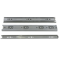 HVPAL 20 pouces en acier inoxydable 304 45KG charge roulement à billes glissière tiroir coureur 500mm pour meubles armoire à outils