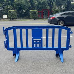 Barrière de sécurité <span class=keywords><strong>Movit</strong></span> standard de l'UE 2m/1.25m PP barrière de circulation garde-corps pour piétons en plastique barrière de déviation de foule résistante aux UV - Product Image 4