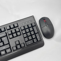 Nouveau clavier de bureau sans fil mince 2.4G Combo KMSW-917 USB Connect Portable pour PC et ordinateur portable