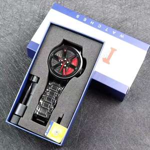 Orologio girevole orologio da polso da uomo orologio da polso da uomo impermeabile e alla moda orologio da polso - Product Image 4