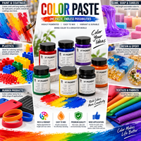 Pâte colorante à haute concentration avec une forte puissance de teinture et une dispersion stable pour les revêtements, les plastiques et la construction
