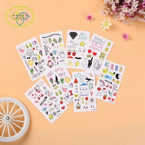 Foglio adesivo fustellato A5 personalizzato etichetta in vinile <span class=keywords><strong>personaggi</strong></span> kiss cut printing cartoon <span class=keywords><strong>sticker</strong></span> - Product Image 3