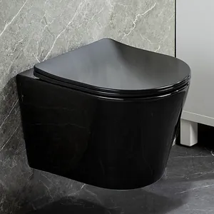 SIMILAR Badezimmer Keramik Wandhängende Toilette Einfach mit Tank