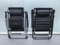 Chaise de plage pliante en maille métallique de style moderne, grande chaise longue relaxante à gravité zéro pour le camping et la pêche