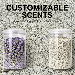 बेंजीजी पर्यावरण के अनुकूल थक्पिंग टोफू कैट लिटर रेत बहु-गंध आइसो9001 प्रमाणित कस्टम लोगो मुक्त नमूने तेजी से डिलीवरी आसान - Product Image 2