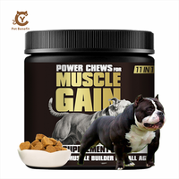 Complément alimentaire pour chiens en marque privée, à croquer, pour le gain musculaire, avec BCAA, haute teneur en protéines, absorption rapide, pour chiens de travail et de spectacle - toutes races et âges