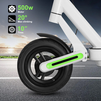 Scooter adulte portable pliable bon marché E12 deux roues ville scooter vélo électrique personnalisé en gros