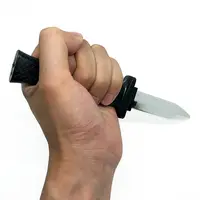 Plastic Retractable Knife Prop, False Trick Gadget