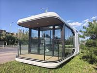 Maison conteneur ultra-luxe respirante de 8,5 m, personnalisable, avec une chambre et un salon, marque Hebei Chenggang, pour l'exportation uniquement