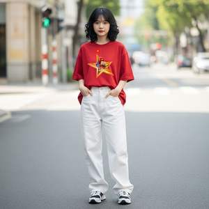 Camiseta de punto cómoda antiarrugas unisex impresión personalizada fábrica directa al por mayor para la celebración de la independencia de Vietnam - Product Image 3