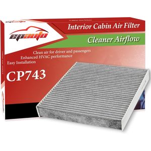Filtre à air d'habitacle EPAuto CP743 pour Infiniti Q50 Q45 Q60 QX80 EX35 FX35 G37 Nissan GT R Armada - Product Image 1