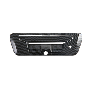 Kit de Decoración Exterior para Auto con Acabado de Fibra de Carbono, Cubiertas para Manijas, Molduras para Espejos, Accesorios para Autos 2021-2024 - Product Image 5