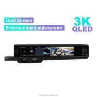 Support 360 Cam Android System 2880*1080 OLED écran tactile autoradio pour Porsche Cayenne