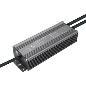 Led Catu Daya Luar Ruangan Dimmable Driver Dc 12V 120W Tegangan Konstan Triac/Fase-potong Dimmable LED Driver