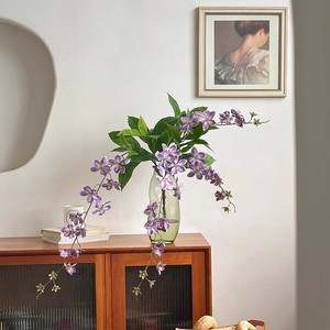 Décoration murale en fleurs de pommier pleureur artificiel Haiyi, en plastique, pour mariage et décoration intérieure, impression 3D - Product Image 4