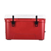 Glacière isotherme rotomoulée en PE de 45 qt, portable, étanche, pour pêche et boissons en extérieur
