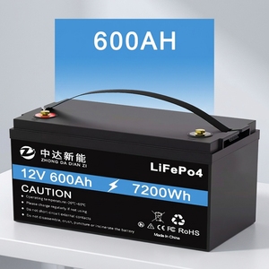 Stock 12v 600ah Pack Rechargeable 24V 36V <b>48V</b> 50Ah 100Ah 200Ah 300Ah 400Ah Lithium <b>Battery</b> with BMS - Product Image 1