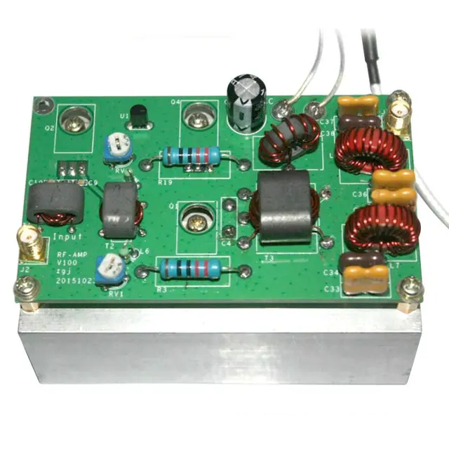 New 45W SSB Power Amplifier Kits With low-pass filter for transceiver Radio H F FM CW HAM