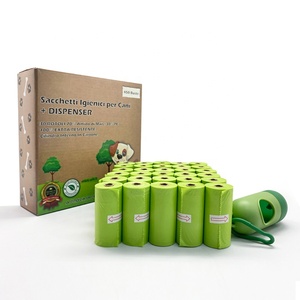 Özel Etiketli Özel Logo Baskılı Köpekler İçin Kompostlanabilir Çanta Evcil Hayvan Atık Bertaraf Poşeti Köpek Dışkısı Poşeti - Product Image 2