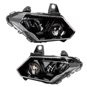 Pièces et accessoires ATV/UTV pour Can-Am <span class=keywords><strong>Maverick</strong></span> X3 XDS XRS Max Turbo R 2017-2023, phare LED 66W avec homologation DOT - Product Image 5