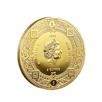 Pièces de monnaie de collection Constellation de haute qualité en stock, vente de pièces de monnaie avec boîte en acrylique