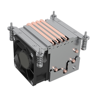 FEZCOOL LGA1700-R63 – Dernière plaque de refroidissement 2U DC VC silencieuse avec ventilateur pour carte mère Intel 1700 – Radiateur et refroidissement