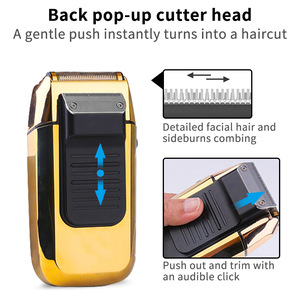 DSP Electric <b>Shaver</b> With Digital Display USB Rechargeable Twin Blade For Men <b>Face</b> Shaving - Product Image 4