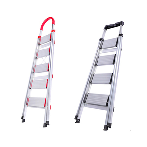 Échelle de ménage en aluminium de haute qualité avec grandes marches en acier échelle de singe étroite pratique pour une utilisation en tenue de maison - Product Image 1