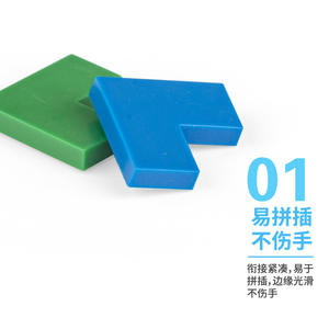 Brique d'angle droite 2x1 compatible Lego pour assemblage MOC, jouet de construction pour enfants, unisexe, âge 2-4 ans, ABS - Product Image 2