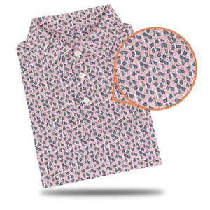 Polo holgado para hombre con logotipo personalizado sublimación poliéster Spandex deportes Golf desgaste - Product Image 5